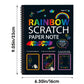 🔥Christmas Big Sale🌈✍️Rainbow Magic Scratch Paper