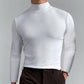 👕 60% OFF NOW! ✨ Men's High Neck Slim Fit T-Shirt - Stretchy & Breathable Fabric, Modern Style for Gym or Casual Wear 🏃‍♂️📦